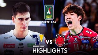 PERUGIA vs TRENTINO  Highlights  Pallavolo Superlega 2024 [upl. by Novhaj]