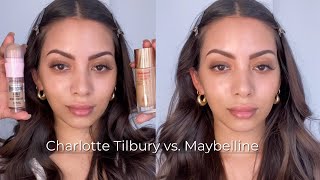 CHARLOTTE TILBURY FLAWLESS FILTER DUPE  MAYBELLINE 4 IN 1 PERFECTOR makeupdupes makeuphacks [upl. by Amak]