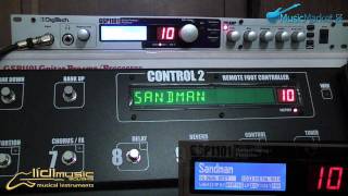 0172Digitech GSP1101 sound demo preset 133 [upl. by Westbrook457]