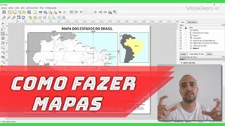 Como Fazer Mapas no QGIS  O Guia Definitivo [upl. by Atihcnoc]