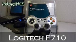 UNBOXING Logitech Wireless Gamepad F710 [upl. by Hayes]