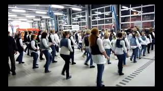 Kulturnacht Preetz 2013  Line Dance  Canadian Stomp [upl. by Pentheas]