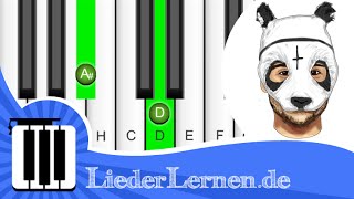 Cro  Hi Kids  Klavier lernen  Musiknoten  Akkorde [upl. by Elletnahc]