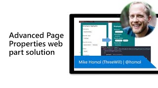 Advanced Page Properties web part solution [upl. by Ilsa]