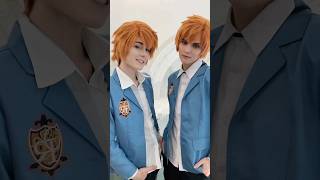 When ur in a relationship and cosplay twins a bit weird ngl😂 WynterCosplay ohshc hitachiin [upl. by Ilime]