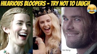 The Huntsman Winters War Bloopers amp Gag Reel Ft Chris Hemsworth Charlize Theron amp Emily Blunt [upl. by Elisee]