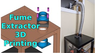 Fume extractor for 3D printing [upl. by Aleb]