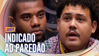 DAVI É INDICADO DIRETO AO PAREDÃO PELO LÍDER LUCAS HENRIQUE💥  BBB 24 [upl. by Artemisia786]