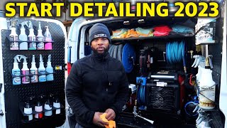 How To Start A Detailing Business In 2023  Hunters Mobile Detailing [upl. by Aridnere]