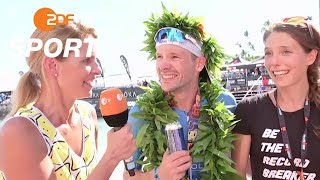 Das WeltmeisterInterview mit Patrick Lange  Ironman Hawaii  ZDF [upl. by Emylee]