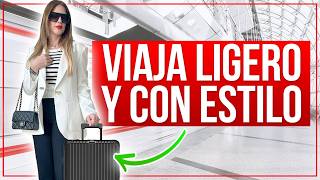 Cómo VIAJAR con Clase y Estilo  10 Prendas ESENCIALES para viajar ELEGANTE este 2024 [upl. by Helaine]