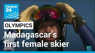 Mia Clerc Madagascar’s first female Olympic skier • FRANCE 24 English [upl. by Truitt]