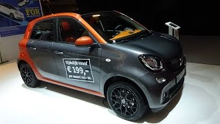 2015 Smart 453 forfour Exterior and Interior Auto Show AutoRAI Amsterdam 2015 [upl. by Sidwohl]