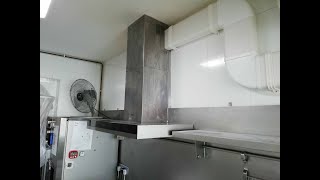 Build a cooking hood ducting system for HDB open concept kitchen [upl. by Yrogerg]