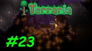 Mining the Meteorite  Lets Play Terraria 14 Master Mode Part 23 [upl. by Duahsar]