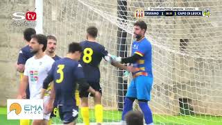 Calcio Prima Categoria Girone C Puglia highlights di Football Taviano VS Capo di Leuca 33 [upl. by Nuhsyar]