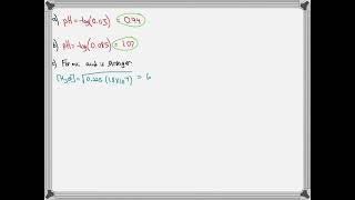 Find the pH of each mixture of acids a 0 115 M in HBr and 0 125 M in HCHO2 b 0 150 M in HNO2 and [upl. by Llehsyt]