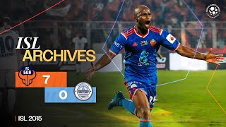 ISL Archives  FC Goa 70 Mumbai City FC [upl. by Brouwer860]