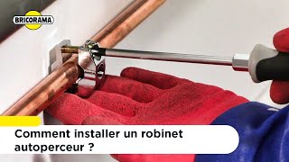 Comment installer un robinet autoperceur   Bricorama [upl. by Leoj]