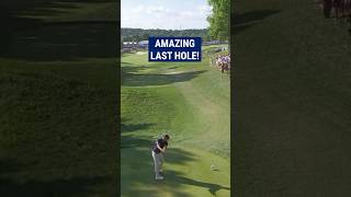 Bryson DeChambeaus BRILLIANT 18th hole 😱 [upl. by Tonry]