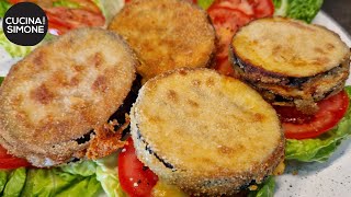 Cotolette di Melanzane con friggitrice ad aria o Fritte [upl. by Namwen]