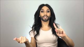 A message from Conchita Wurst to Junior Eurovision participants [upl. by Noman]