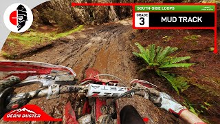 Berm Buster  SouthSide Loops 🟢 Mud Track Grade 3 [upl. by Kinna]