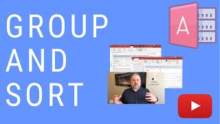 How to Do Grouping and Sorting of Report Data in Microsoft Access [upl. by Grosberg]