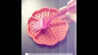 Bananen wafels in de airfryer maken [upl. by Odnumde]