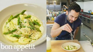 Andy Makes Pillowy Delicious Ricotta Dumplings  From the Test Kitchen  Bon Appétit [upl. by Hyacinthe116]