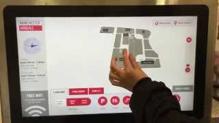 Wayfinding Kiosk Arndale Centre [upl. by Eshman358]