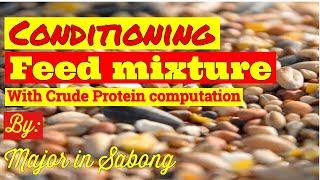 Conditioning Feed Mixture for Gamefowl [upl. by Ortensia802]