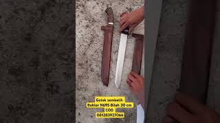 Golok sembelih Bohler N695 Bilah 30 cm COD 081283927066 [upl. by Nosnej]