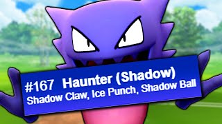 CAN I GET A SHADOW HAUNTER KILL STREAK  Pokémon GO Battle League [upl. by Danforth640]