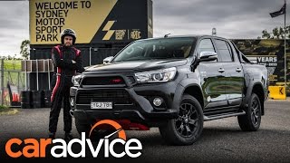 2017 Toyota Hilux TRD review  CarAdvice Drive [upl. by Shiau]