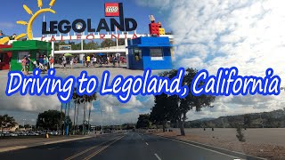 Driving To Legoland Theme Park California USA Travel [upl. by Phillada]