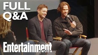 Supernaturals Jensen Ackles amp Jared Padalecki Answer Season 14 QampA FULL  Entertainment Weekly [upl. by Corney423]