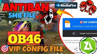 OB46 Auto headshot config file free fire aimbotaimlock  Headshot config file free fire max [upl. by Imyaj784]