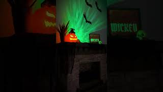 Enbrighten Curtain and Galaxy Lights Halloween halloween indoorlighting galaxyprojector galaxy [upl. by Trometer800]