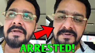 HINDUSTANI BHAU ARRESTED because of this  Hindustani Bhau Exam Cancel News  shorts [upl. by Nov]