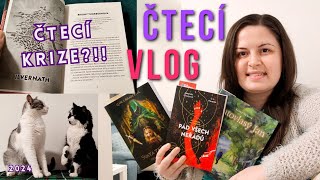 Čtecí krize knižní novinky dočítání sérií 📚  ČTECÍ VLOG [upl. by Levitt]