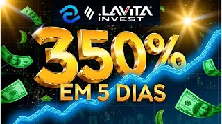 LAVITA INVEST PAGAMENTO  350 EM 5 DIAS [upl. by Pomfrey84]