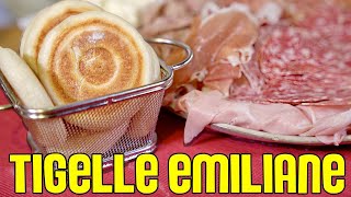 Tigelle emiliane o CRESCENTINE la ricetta ORIGINALE di NONNA NOVELLA  LE AMERAI [upl. by Hceicjow915]