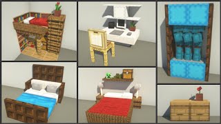 Minecraft 30 Schlafzimmer Design Ideen [upl. by Aniuqaoj]