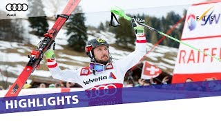 Marcel Hirscher swept Adelboden World Cup stage  Photo recap [upl. by Jahdal]