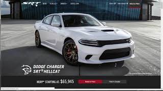 2017 Dodge Charger SRT Hellcat  Build Your Own  Pricing and Options Overview [upl. by Knox]