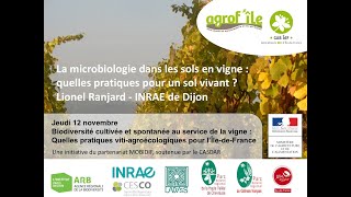 La microbiologie des sols en vigne  quelles pratiques pour un sol vivant [upl. by Eatnad12]