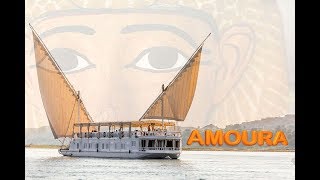 DAHABEYA AMOURA  LUXURY DAHABIYA IN EGYPT  ORIENTAL TOURS EGYPT [upl. by Fidellas]