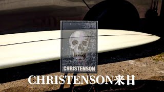 【CHRISTENSON】来日！ [upl. by Siddra]