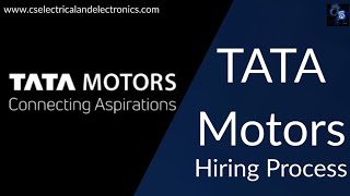 TATA Motors Hiring Process For Electrical Electronics Engineers Technical Interview Questions [upl. by Jestude187]